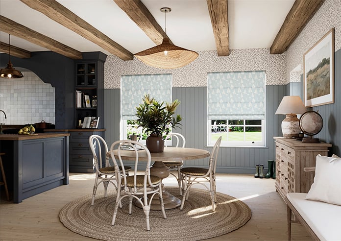 Emily Bond Tynesfield, Duckegg - Roman Blind - Image 6